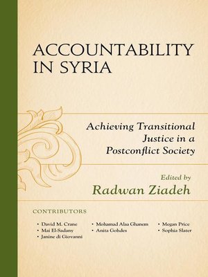 cover image of Accountability in Syria